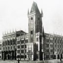 Návrhy na dostavbu Staroměstské radnice - 1 1839 P1170460 staroměstská radnice obraz dle návrhu jana schöbla 1839