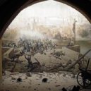 Švédové obléhají Prahu - 1 800px-Battle_on_Charles_Bridge_-_1648 VOJT BARTONĚKwi