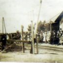 Bitva u Lipjag 1918 - 11 – Pamětní síň – Mýto u Rokycan – loučení před odjzedem do války.