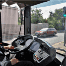 Hybridní autobus v ulicích Prahy 3 - 2 p3+ (2)