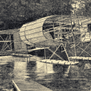 Louis Blériot - 3 bl první pokusy na eghejm jeteře