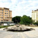 Náměstí Jiřího z Poděbrad se má proměnit - 3 sjednocená evropa, kašna na jiřáku p3