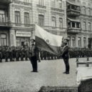 Generál Vojtěch Klecanda - 4 rozvinutý prapor české družiny vhú