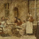 Hanuš Schwaiger - 5 krajkářky moravská galerie