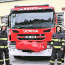 Radotínští hasiči – dnešní i bývalí - 5 profíci šéf vlevo buček