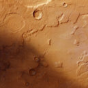 Mars - vyschlá jezerní pánev