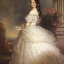 Franz Xaver Winterhalter - Alžběta Bavorská, rakouska císařovna (Sisi) – 1865 – wikipedia