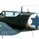 1. arabsko-židovská válka - Avie S-199, bývalý nacistický letoun Messeschmidt Me-109, nyní ´Sakin´ (hebrejsky nůž) s izraelskými výsostnými znaky – Verlag Der Schelm