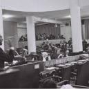 Menachem Begin - Begin vysvětluje plénu Knesetu postoj své strany k nově vzniklé vládě, únor 1961 – wikipedia