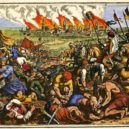 Bitva na Lehnickém poli - Battle near Liegnitz 1241 / Merian