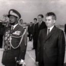 Bokassa - Bokassa s Nicolae Ceauşescu v Rumunska, 1970. – wikipedia