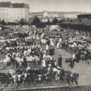 Pražská tržnice v Holešovicích v době jatek, a její podoba dnes - Praha Holešovická pražská tržnice Jatka