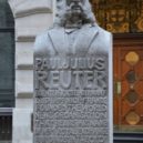 Reuter - Pomník P. J. Reutera v Londýně – wikipedia