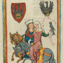 Václav II. a minnesängři. - Kodex Manesse 3