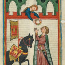 Václav II. a minnesängři. - Kodex Manesse 4
