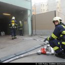 Požár hotelu v Panské - Požár v Panské