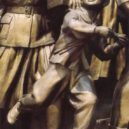 Kim Ir-sen - Detail z Monumentu revolučního protijaponského odboje -archiv autora