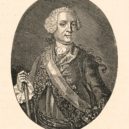 Bitva u Kolína 1757 - Dobové vyobrazení polního maršála Leopolda hraběte Dauna. – Bedřichova vyhlídka
