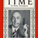 Edgar Wallace - Edgar Wallace na obálce časopisu ´Time´- time cober store