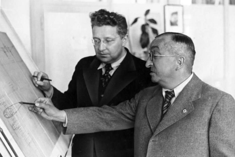 Ernst Heinkel (vpravo) se Siegfriedem Günterem - wikipedie