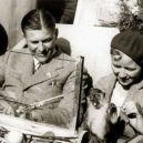 F. A. Elstner - F. A. .Elstner se svou první manželkou Evou v roce 1933. – čítárny