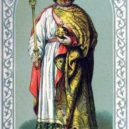 Bitva u Chlumce 1126 - Fiktivní podoba Lothara III. (kresba z 19. století) – wikipedia