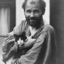 Klimt - Gustav Klimt s kočkou – lidovky