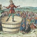 Hans Boehm - Hans Boehm (1458 – 1476) – ilustrace z kroniky biskupa Lorenze Friese (16. stol) – wikipedie