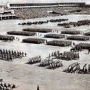 X. všesokolský slet - Holdovací pozdrav tří malodohodových armád prezidentu republiky – archiv autora