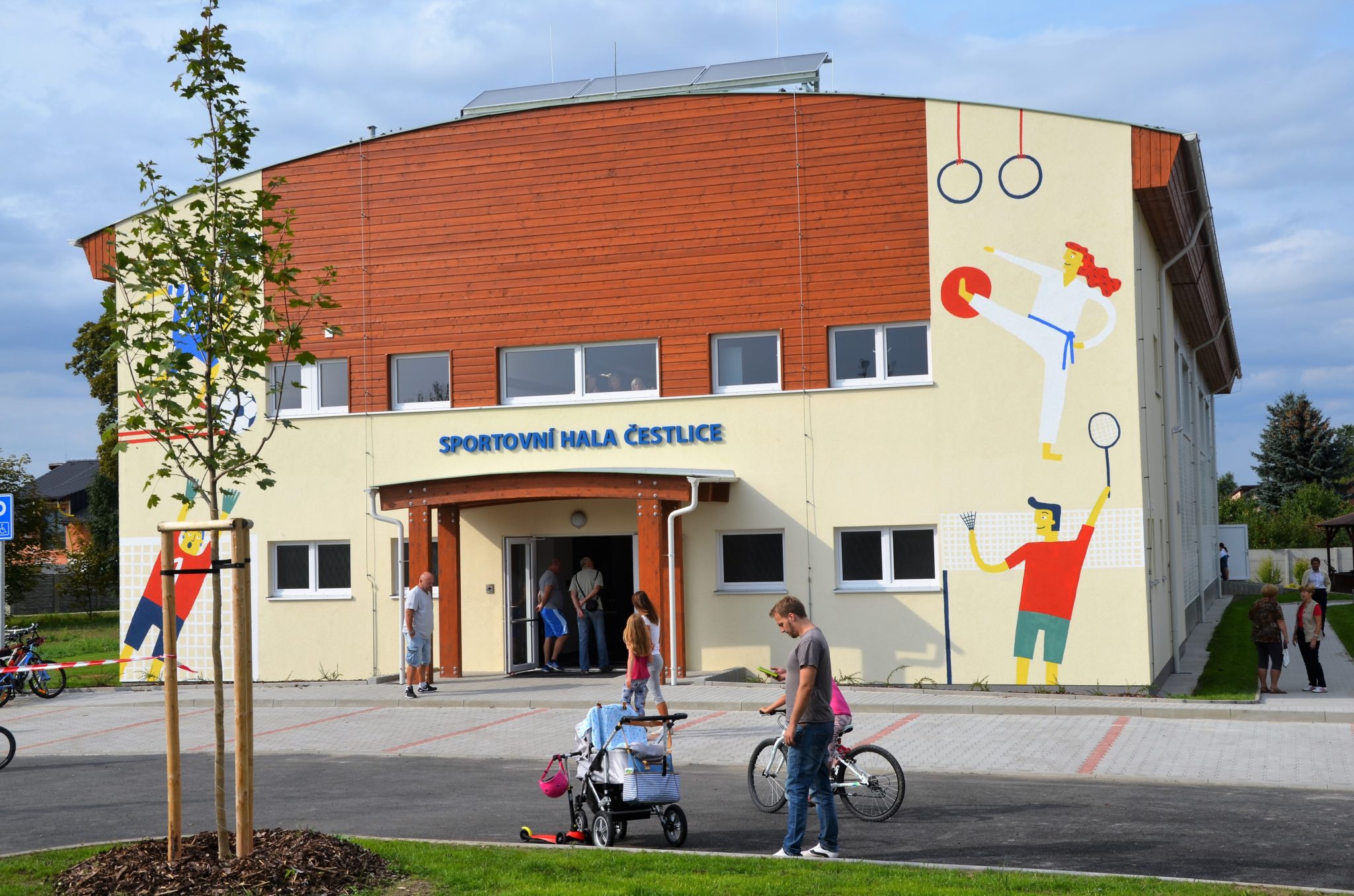 Čestlice mají sportovní halu