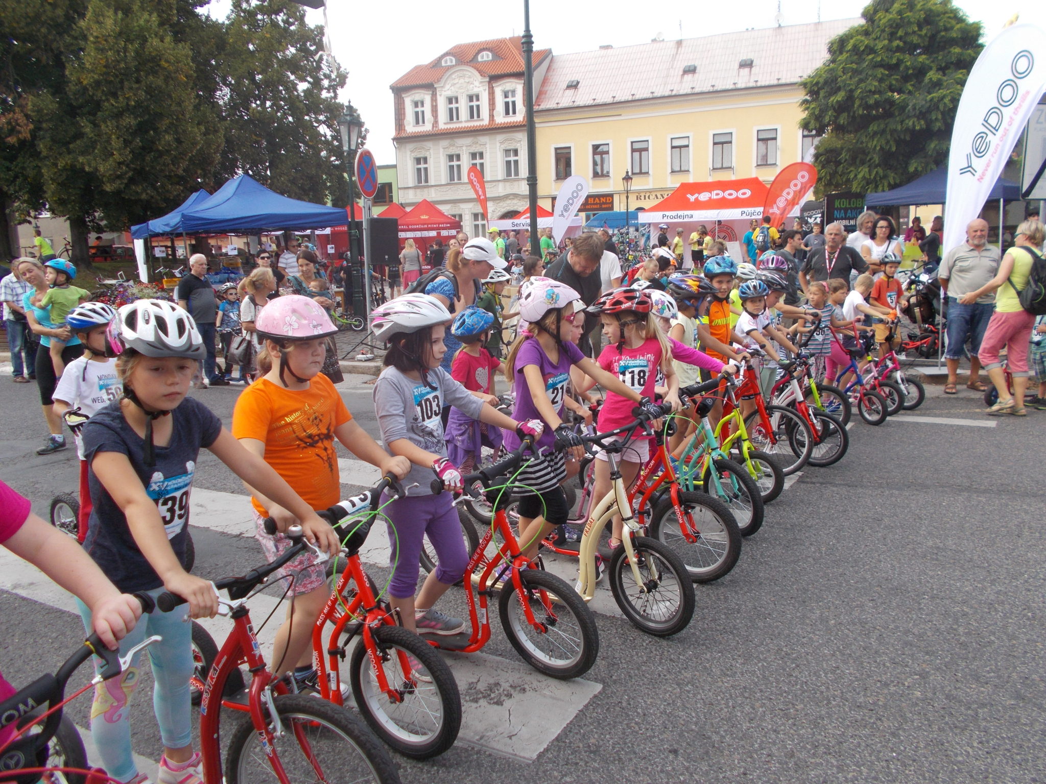 Koloběžková Grand Prix v Říčanech se letos povedla