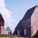 Celsius - Kostel v Gamla Uppsala, kde je pohřben Anders Celsius -wikipedia