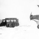 Rekordní zima 1929 - Krutá zima na kbelském letišti v Praze v roce 1929. – flying revue