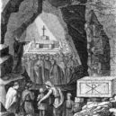 Svatý Fabián - Křesťané vykonávající bohoslužbu v Kalixtových katakombách – wikipedia