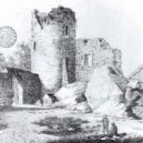 Langweil - Langweilova kresba zříceniny, litografii vytiskla Schönfeldská kamenotiskárna (1821) – WIKIPEDIE