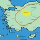 Svatý Hilarius - Lokalizace Frygie; jádro (žlutá), oblast expanze (oranžová) – wikipedia