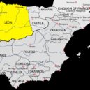 Alfons X., král Kastilie a Leonu - Mapa – království leon – wikipedie