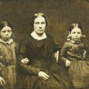 John Brown - Mary Ann Brown with Annie (left) and Sarah (right) about 1851. – National Park Service 2