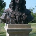 Bítva u Turnova 1468 - Matyáš Korvín – bronzová bysta – wikipedie