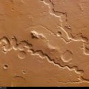 Mars - vyschlé říční koryto