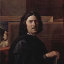 Poussin - Nicolas Poussin – Autoportrét II, 1649-1650 – wikipedia