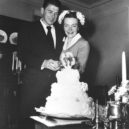 Nancy Reaganová - Novomanželé Ronald a Nancy Reagan, 4. března 1952 – wikipedia