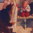 Mikuláš v 19. století - Návštěva sv. Mikuláše s Krampusem