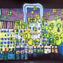 Hundertwasser - Obraz Loewengasse la Troisieme Peau – reprodukce obrazů