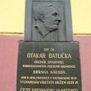 Otakar Batlička - Pamětní deska Otakara Batličky na domě v Čiklově ulici 7, Praha – WIKIPEDIE