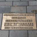Olof Palme - Pamětní deska na místě, kde byl zastřelen Olof Palme – atlas obscura