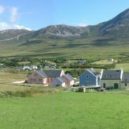 Svatý Patrik - Panorama jižního svahu hory Croagh Patrick