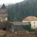 Barbora Celjská - Pohle z východu na hrad Pirkštejn – wikipedie