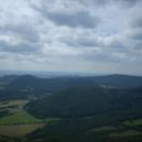 Milešovka - Pohled jihozápadní směr