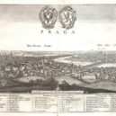 Václav Hollar - Pohled na Prahu z Petřína vytvořený v roce 1649 podle kreseb z roku 1636 – wikipedie